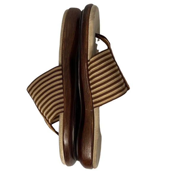 Island Slipper Elastic Thong Flat Sandal Size 6 - Picture 5 of 7